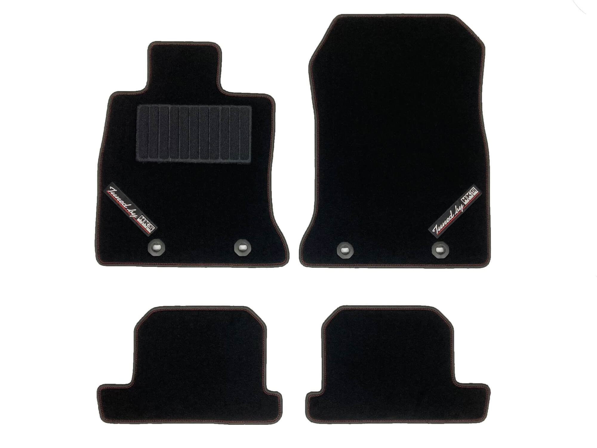 HKS Front and Rear Floor Mats - 2022-2024 Subaru BRZ / Toyota GR86